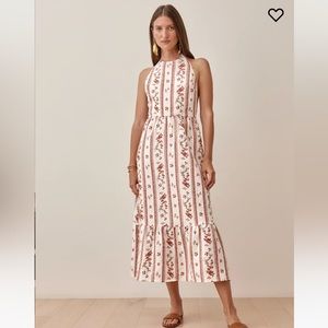 Reformation Enna Linen Dress